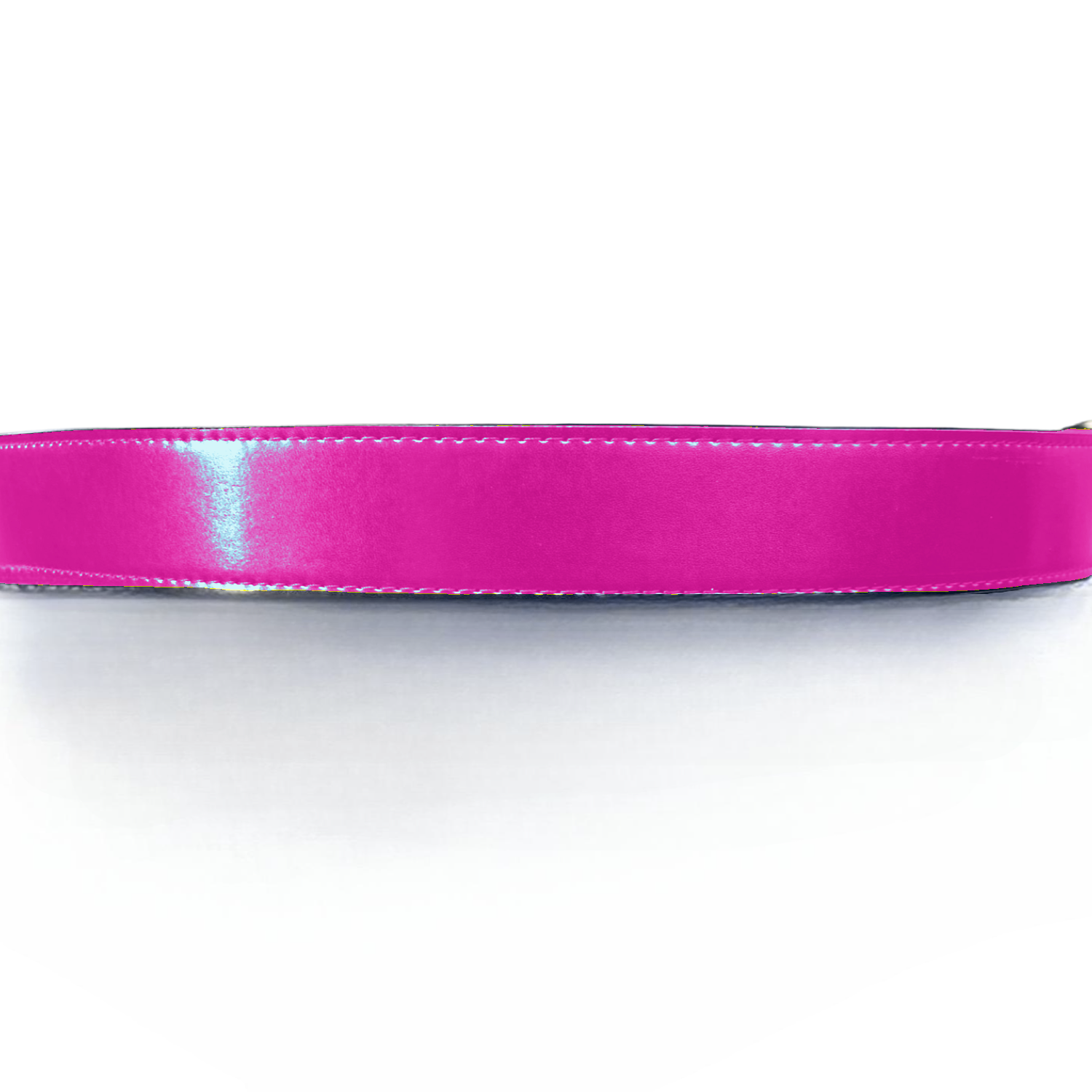 Pro Style Pink Baller Leather Belt
